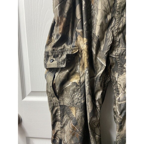 Field and Stream Pants Mens Large Pull on Lined Cargo Camoflauge Hunting Damaged - Picture 6 of 11